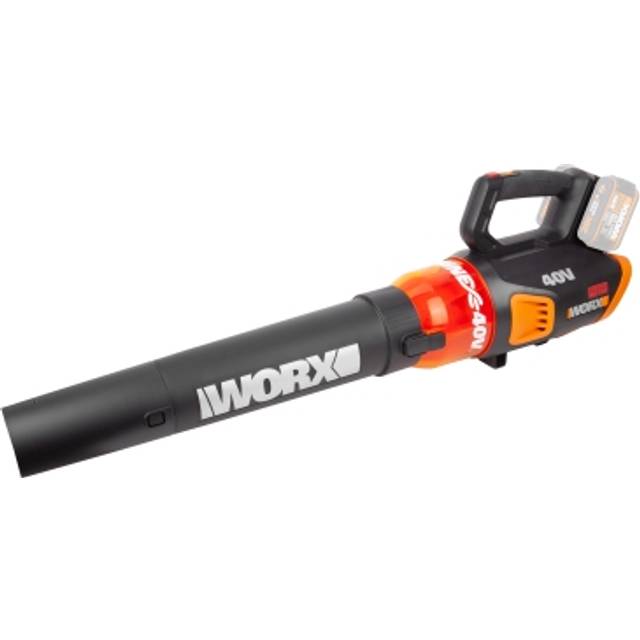 WORX WG584E.9 40V (2x20V) Brushless Leaf Blower without Battery and Charger - Black / Orange