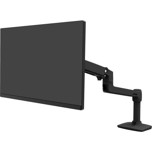 Ergotron - LX Desk Monitor Arm in Black, Monitor Mount with patented Constant Force Technology, for displays up to 34", 3.2-11.3 kg with VESA-Standard