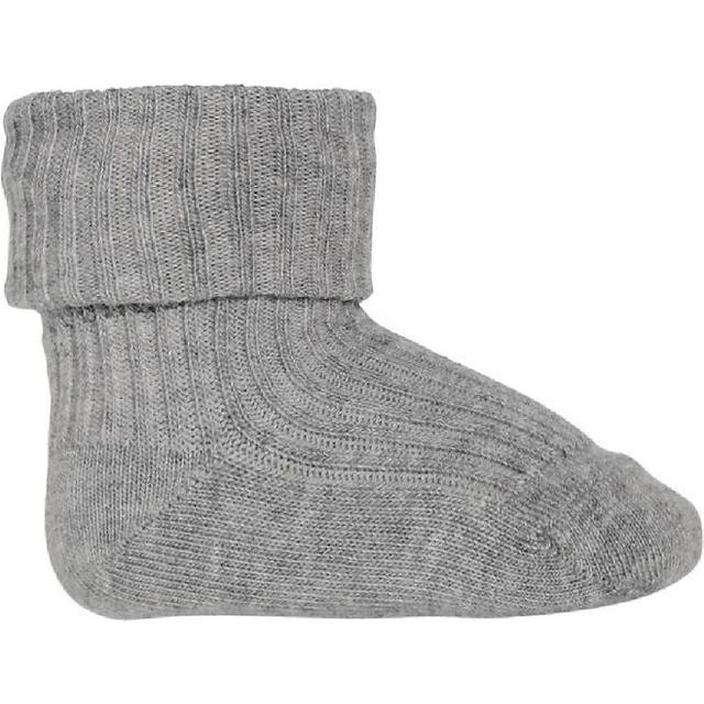 mpKids Anklesock 2/2 pad Baby Stl. 15/16 unisex - Strumpor Från Magasin - Grå (15/16)