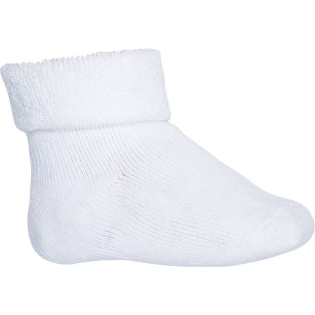 MP DENMARK Cotton Baby Sock |Vit |19/21