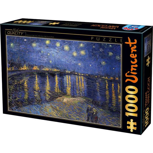 Pussel - Van Gogh: Stjärnenatt 1000 bitar
