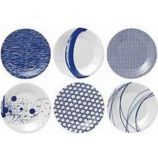 Royal Doulton Pacific plate blue 6 pieces 16 cm