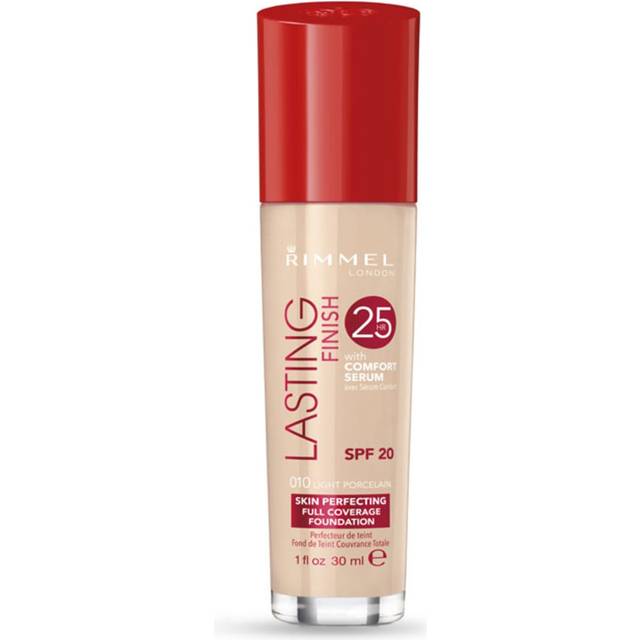 Rimmel Lasting Finish 25H Foundation with Comfort Serum SPF20 #010 Light Porcelain