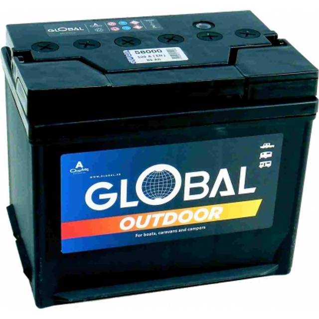 Global MF Fritidsbatteri 80Ah (Outdoor) 260 x 174 x 222 mm