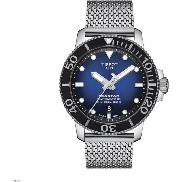 Tissot Watch Seastar 1000 Powermatic 80 D - Blue