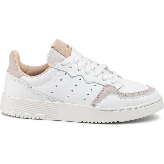 (GS) adidas Supercourt J 'White Brown' EE8795 - White/Brown - 4