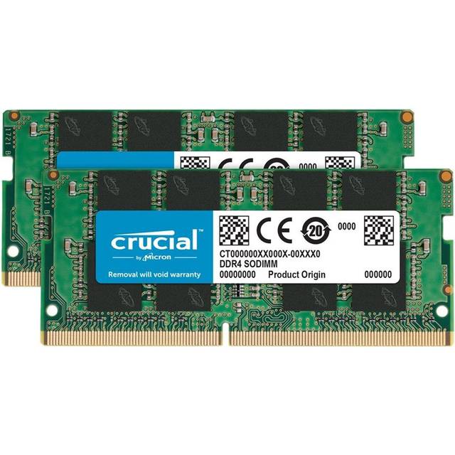Crucial 32GB (2x16GB) 3200MT/s DDR4 Memory Kit