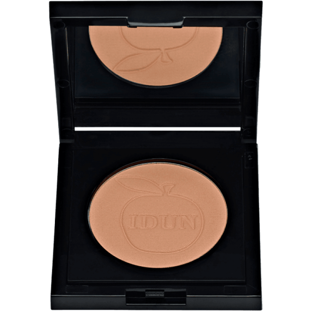 IDUN Minerals Pressed Powder Fantastisk Tan Puder, 3.5 g