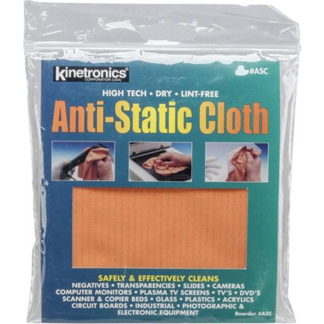 Kinetronics Anti-static Microfiber Cloth, 10x18-Inch Tiger Cloth