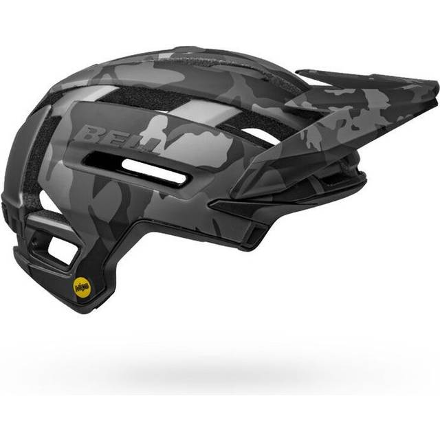 (S - 52-56 CM, Matt / Gloss Red / Grey) Bell Super Air MIPS MTB Helmet