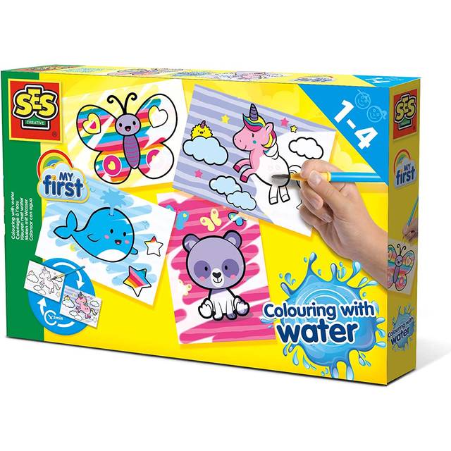 Colouring with water - Fantasy animals - Multi - 1 Pack