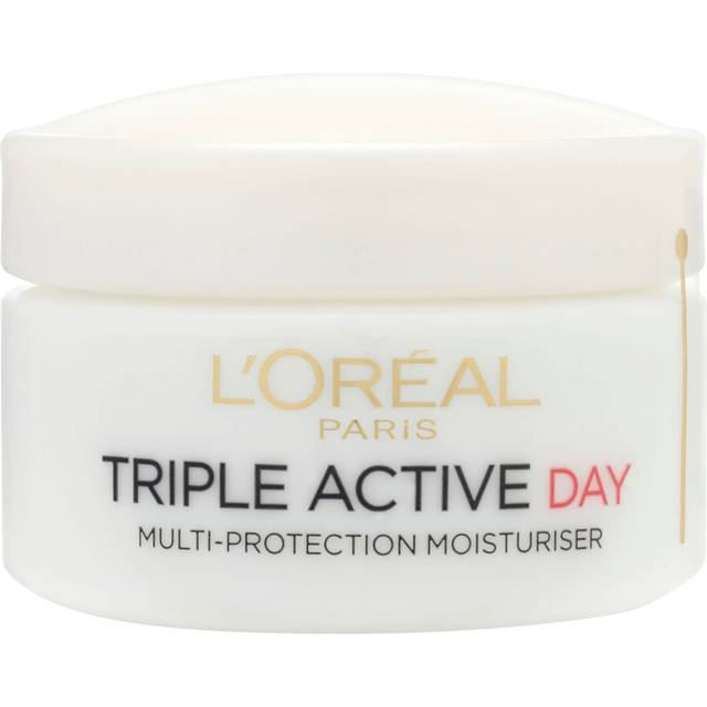L'Oreal Triple Active Dry & Sensitive Dagkräm - 50 ml