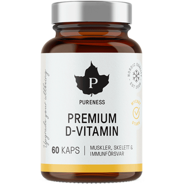 Pureness Premium D-vitamin 60 kapslar