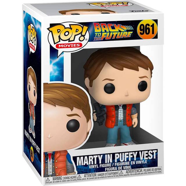 Pop! Pop Movies: Bttf- Marty In Puffy Vest - One Colour
