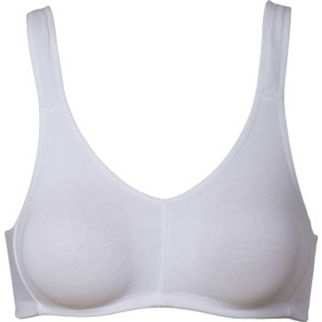 Trofe Comfort Lounge Bra - White - D 100