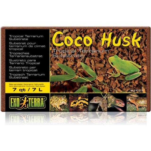 Exoterra Coco Husk - Tropical Terrarium Substrate Brown 8,8 L