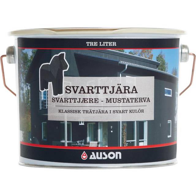 Auson Trätjära Svartbrun 9 Liter