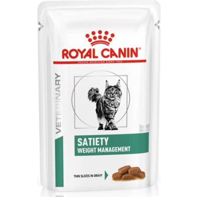 Veterinary Diets Weight Management Satiety Thin Slices In Gravy Pouch för katt - 12 x 85 g