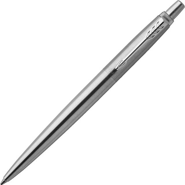 Parker Jotter Stainless Steel Gold Trim Ball Pen