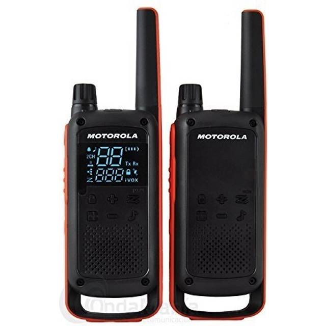 Motorola tlkr t82 walkie talkie with headset - includes 1 walkie + 1 headset
