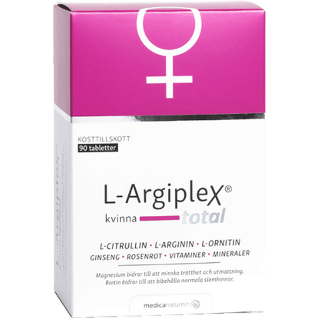 L-Argiplex Total Kvinna 90 tabletter