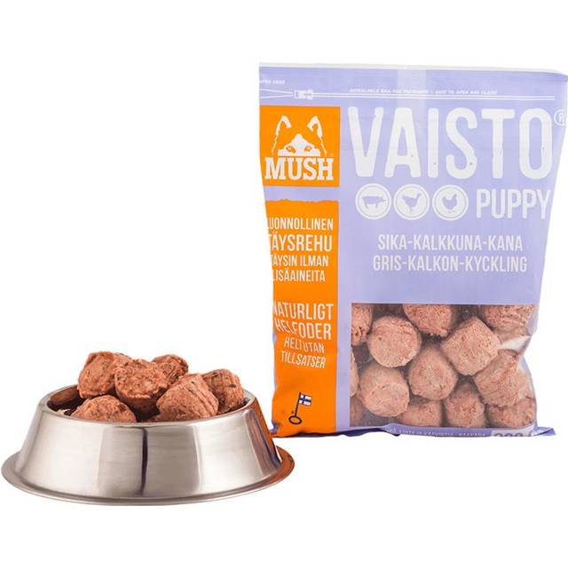 Mush Vaisto Puppy Gris-Kalkon-Kyckling (10 kg)