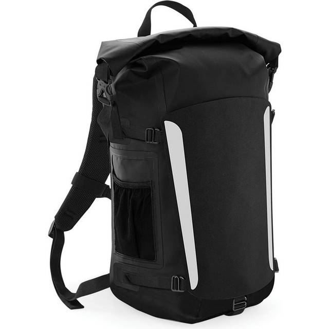 (One Size, Black/Black) Quadra Submerge 25 Litre Waterproof Backpack/Rucksack