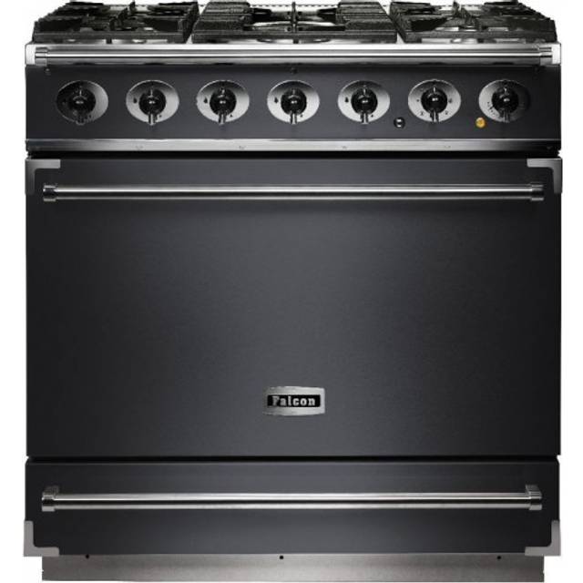 Falcon F900SDFSL/C 90cm Single Cavity Dual Fuel Range Cooker in Slate