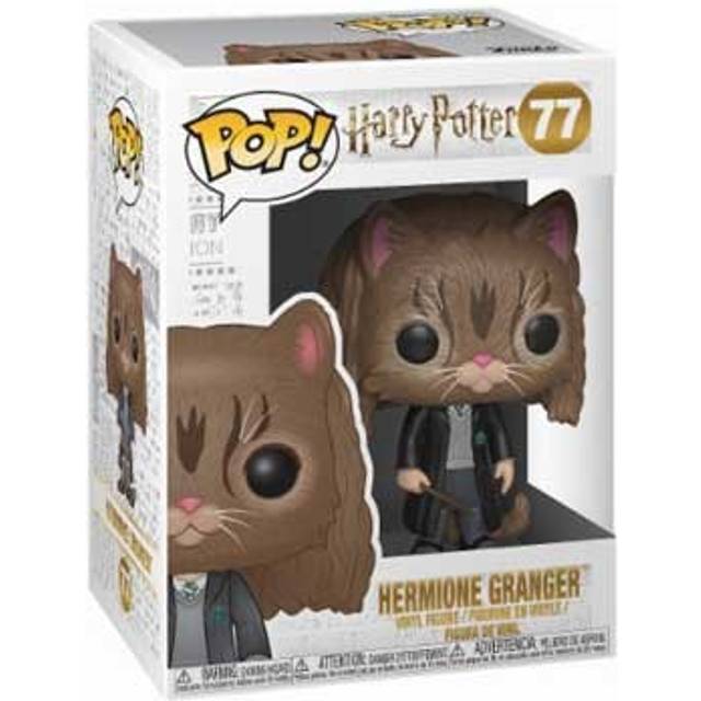 Figurine Funko Pop Harry Potter Hermione as Cat - Marron - 9 cm