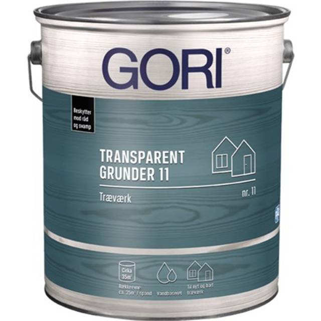 Gori 11 transparent trægrunder 0,75 liter (På lager i varehus)