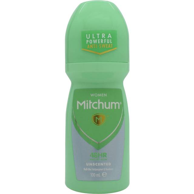 Mitchum Triple Odor Defense Flower Fresh Antiperspiant & Deodorant 100ml Roll On - 48HR Protection for Her