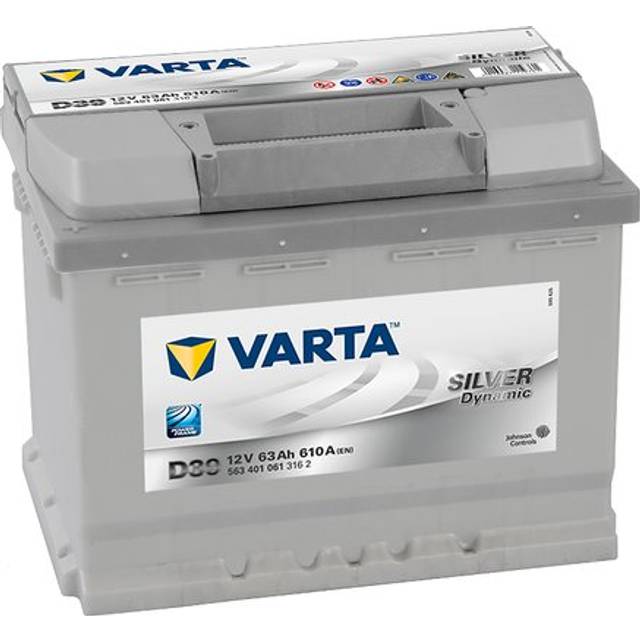 Varta D39 - 12V 63Ah (Bilbatteri)