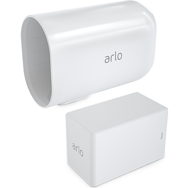 Arlo XL uppladdningsbart batteri och kamerahus - Vit