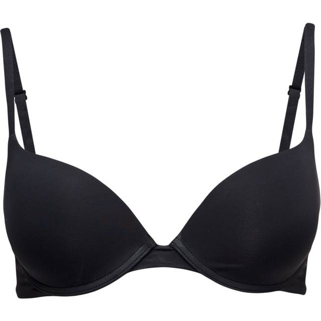 Wonderbra Invisible Push Up T Shirt Bra - Black - 30DD