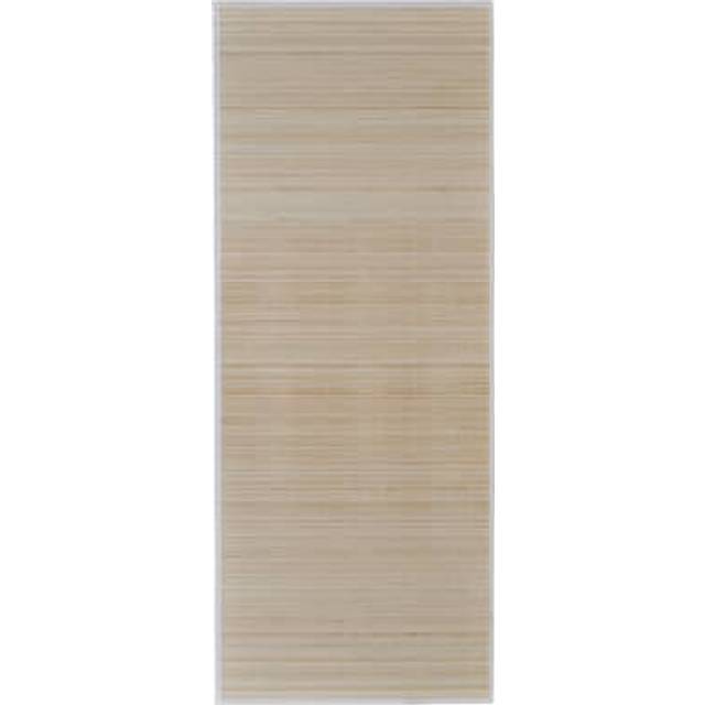 vidaXL Rug Bamboo 160x230 cm Natural - Brown