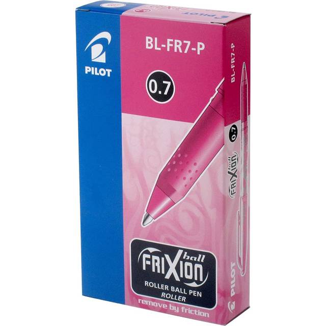Pilot Frixion Pilot FriXion Ball Erasable Gel Rollerball Pen 0.7mm Tip 0.35mm Li - Pink)