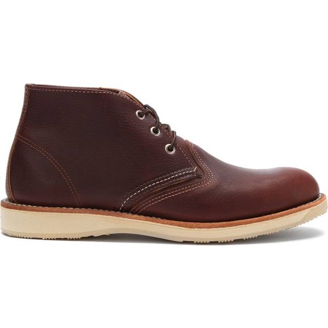 Red Wing Mens Work Chukka Boots Briar Oil Slick Brown, 6