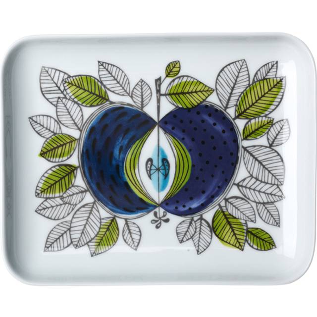Eden square plate, 19x15 cm