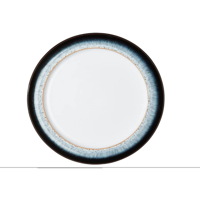 Denby Halo Wide Rimmed Dessert Salad Plate