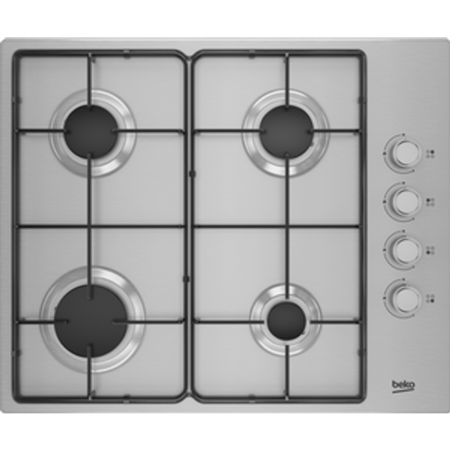 Beko CIHYG21SX 61cm Gas Hob - Stainless Steel