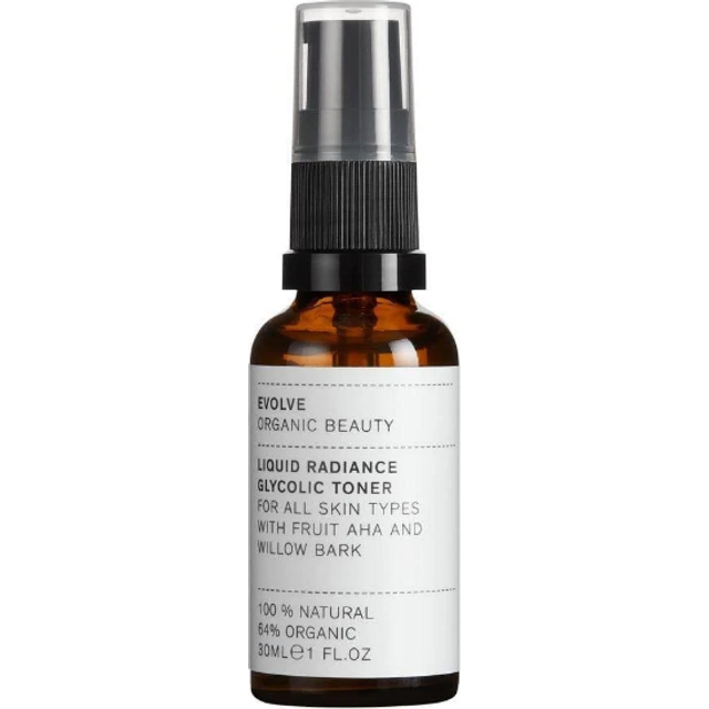 Evolve Beauty Liquid Radiance Glycolic Toner 30Ml