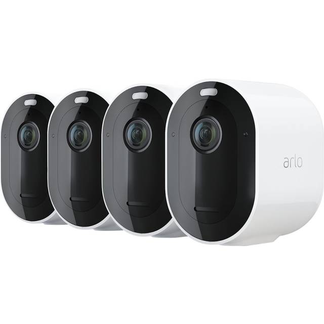 Arlo Pro 3 2K 4 Camera Wireless Indoor/Outdoor Colour Night Vision CCT