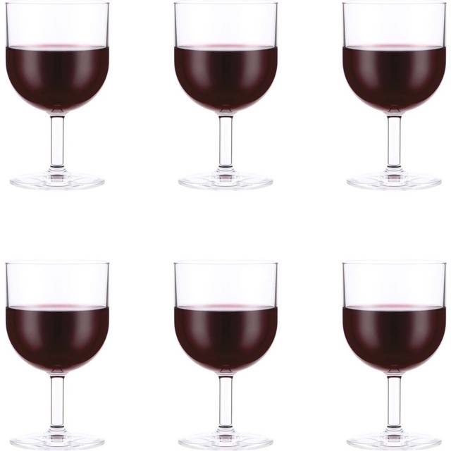 Bodum Oktett rödvinsglas 6-pack 25 cl - Transparent