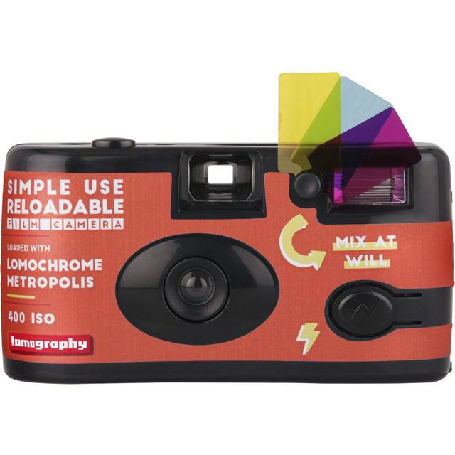 Lomography Simple Use Reloadable Film Camera LomoChrome Metropolis