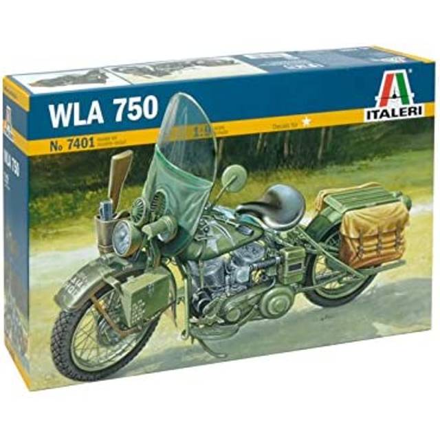 US WLA 750 - MILITARY MOTOR BIKES 1/9 - Italeri 7401