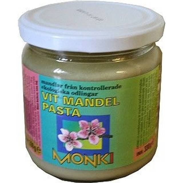 Monki Mandelsmör Vitt eko - 330 g