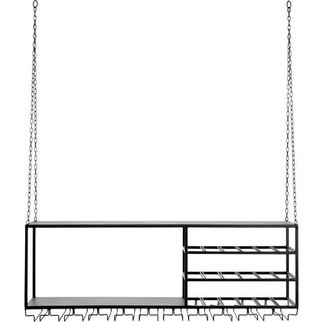 NORDAL LOFT KØKKENHYLDE T/OPHÆNG SORT - 120