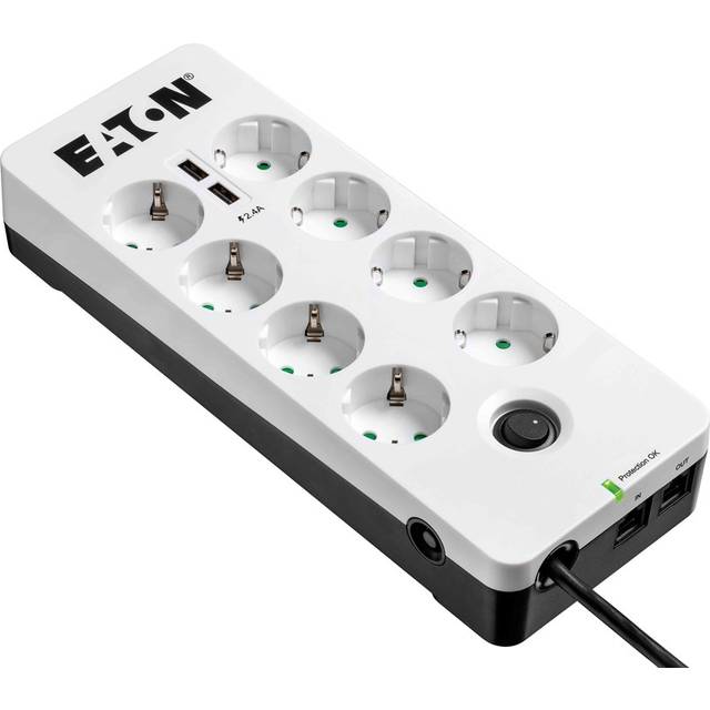 PB8TUD - Protection Box Üschutz 8xSchutzk.+RJ45+USB, PB8TUD