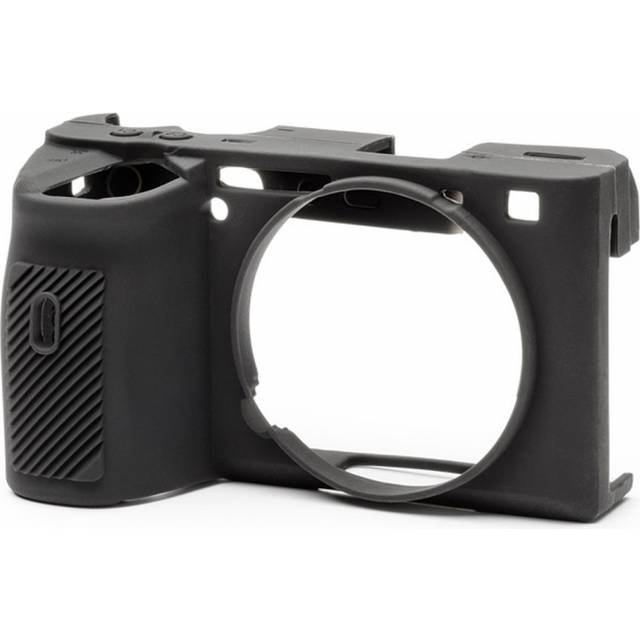 Walimex pro easyCover for Sony A6600 - pleasantly non-slip silicone protective cover, camera cover - perfect fit, unrestricted operability