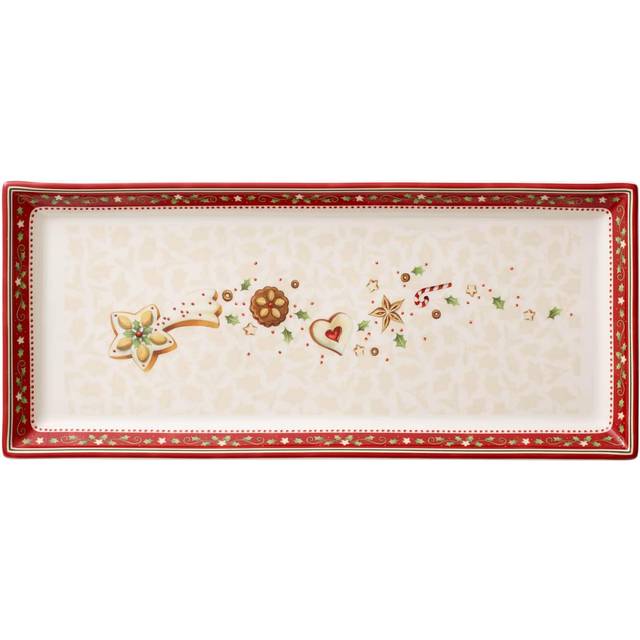 Villeroy & Boch Christmas Winter Bakery Delight Rectangular Cake Plate
